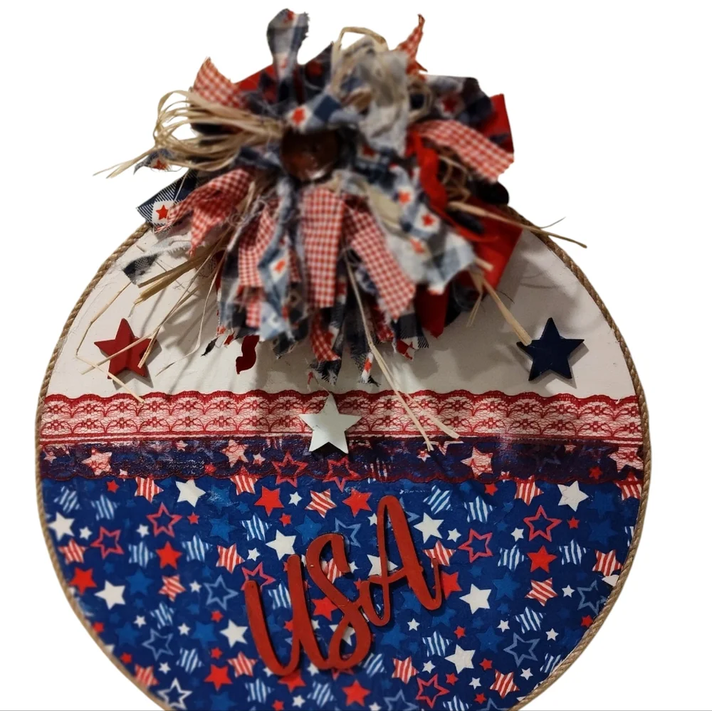 Patriotic USA Wall Hanging Decor